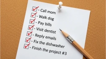 Keeping promises to rebuild self-trust.
